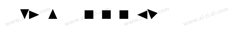 special night字体转换
